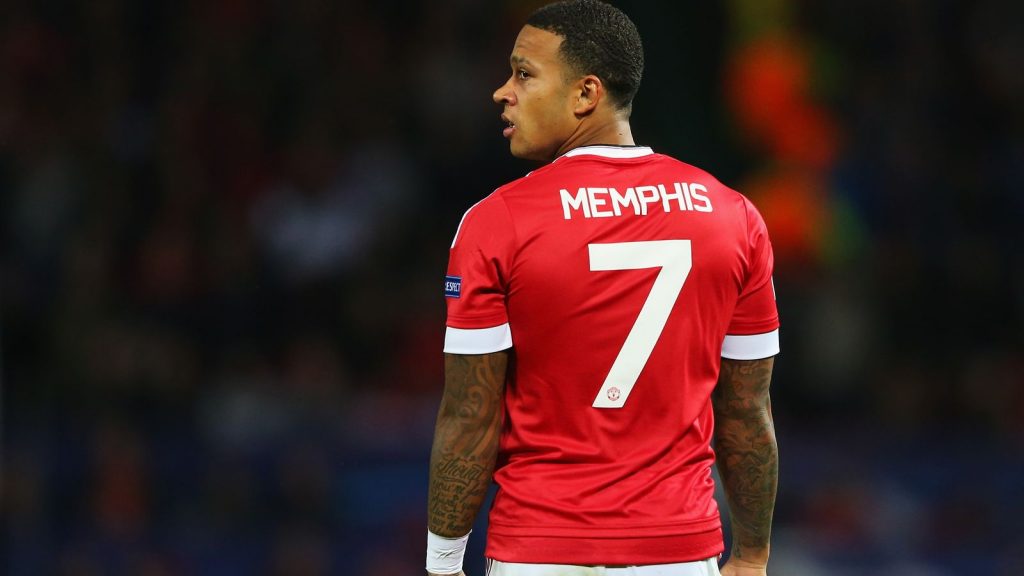 Memphis Depay had to leave Man United for French side Lyon in 2017.