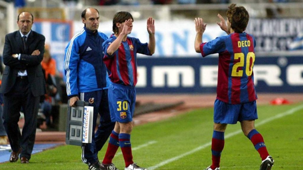 Lionel Messi made his Barca debuts on October 16, 2004.