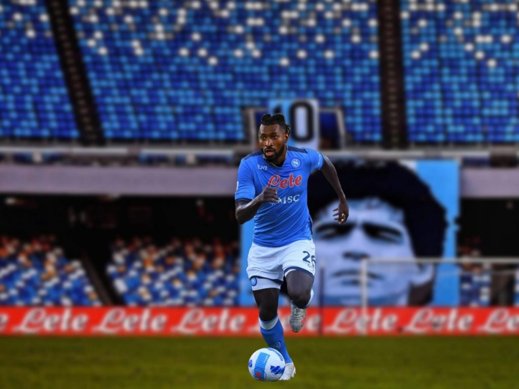 Zambo Anguissa in action with Napoli.