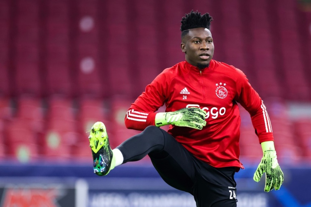 Andre Onana will leave Ajax at the end of this season.