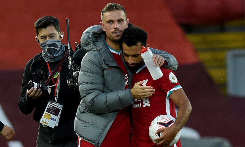 Henderson wants Mohamed Salah to stay at Liverpool.