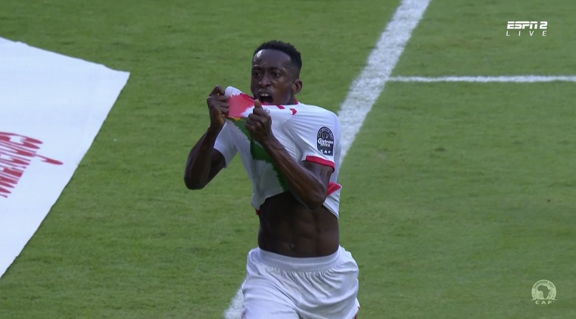 Afcon 21 Watch The First Goal Scored By Burkina S Gustavo Sangare
