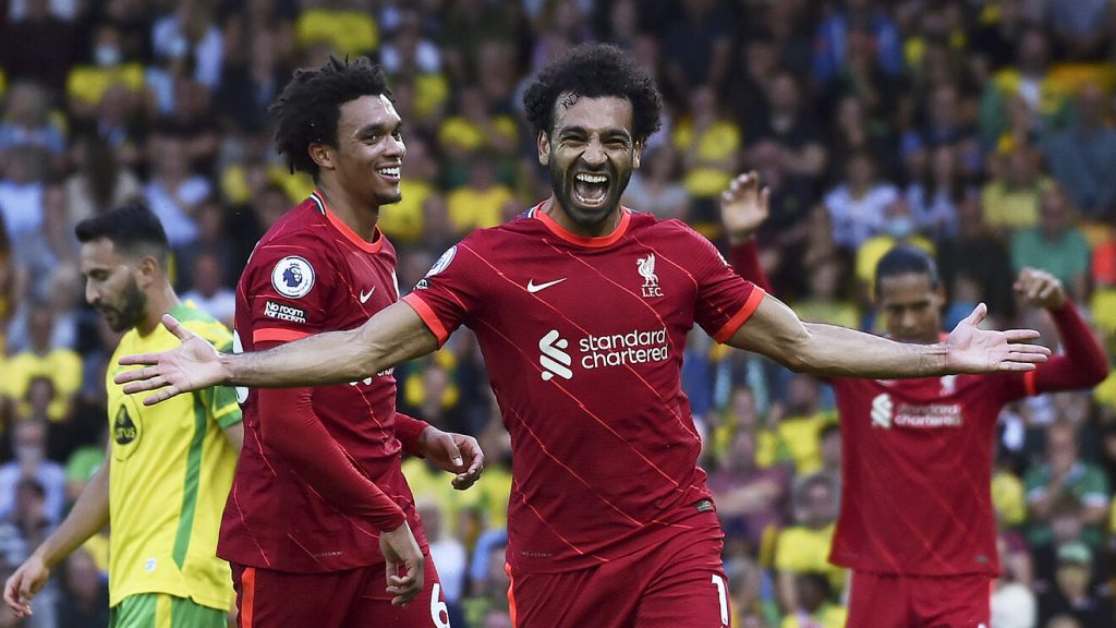 Mohamed Salah has a strong influence on Liverpool's results.