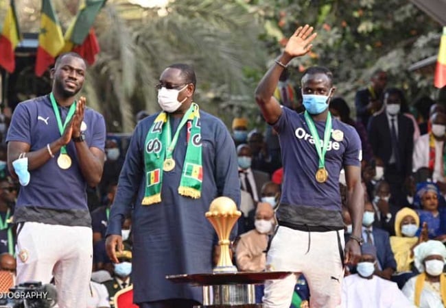 Senegal President Rewards National Team With Prize Money And Plots Of Land