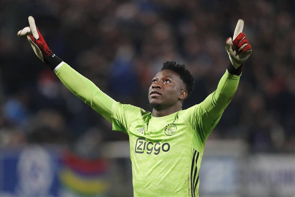 Andre Onana already signed a five-year deal with Inter Milan in January.