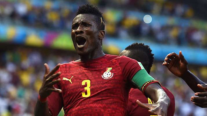Asamoah Gyan is Africa's all-time top scorer in World Cup (6 goals).