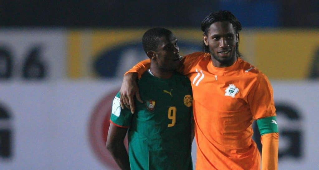 Samuel Eto'o and Didier Drogba are arguably one of the best African players of all-time.