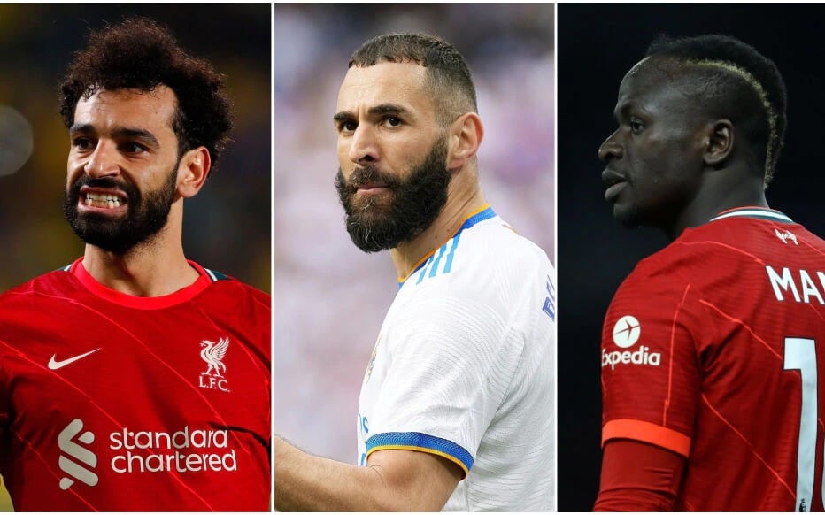 Ballon d'Or 2022 favourites : Latest Ranking as Mane, Salah, Benzema remain  on Top