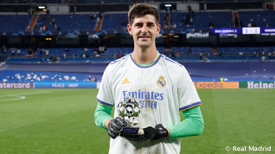 Thibaut Courtois is Cesc Fabregas' pick for Ballon d'Or 2022. ©Real Madrid