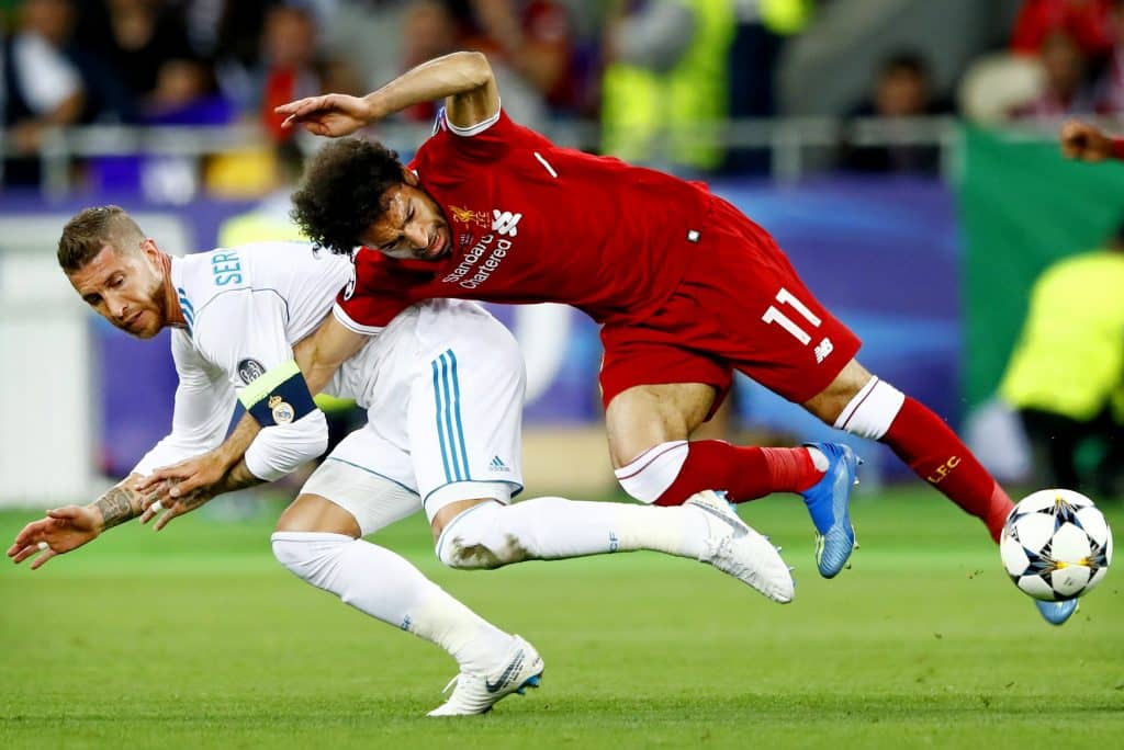 Sergio Ramos damaged Mohamed Salah's shoulder during 20118 UCL final.