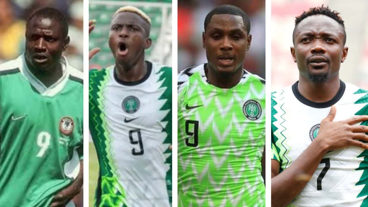 Osimhen, Yekini, Ighalo…Ranking Nigeria’s all-time top scorers - Africa ...