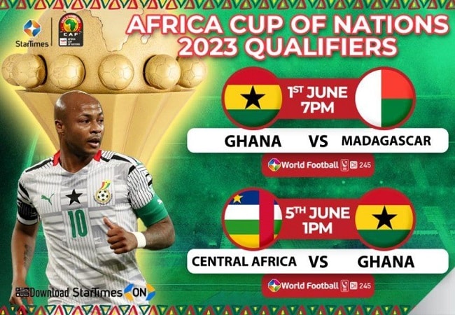 Check Out 2023 AFCON Qualifiers Day One Fixtures - Africa Top Sports