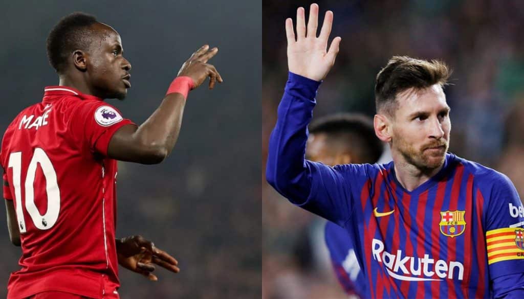 Lionel Messi Sadio Mane