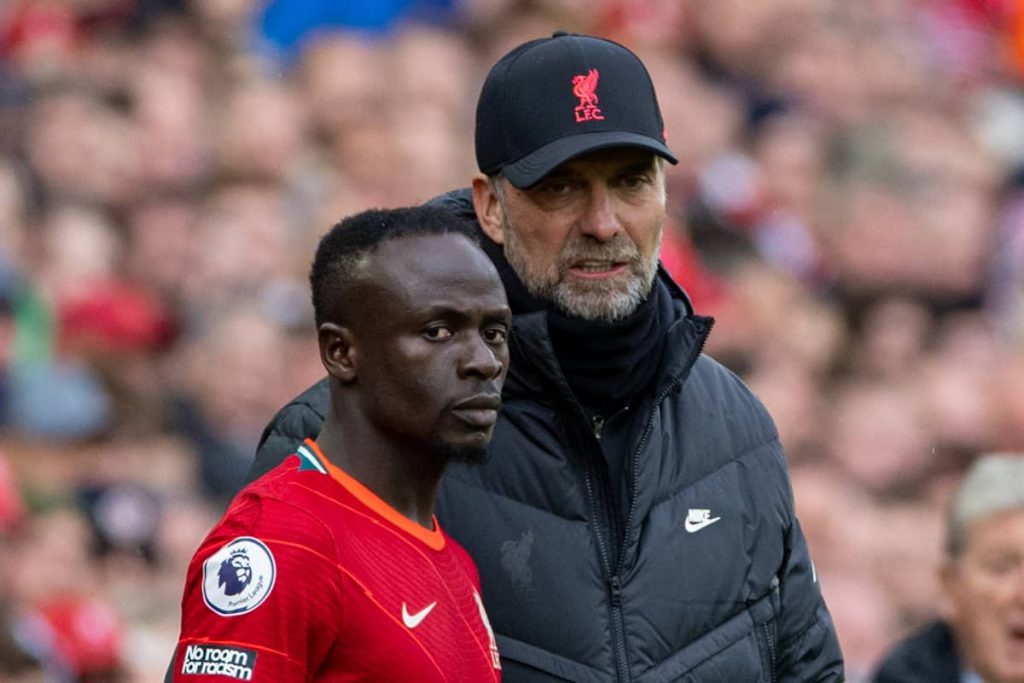 Klopp is also responsible for Mane's departure according to Trevor Sinclair.