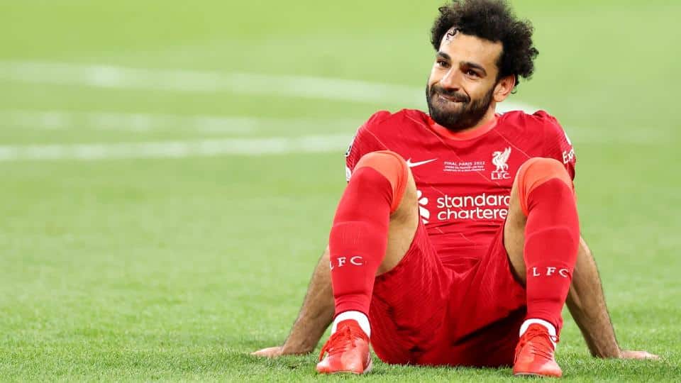 Mohamed Salah couldn't hold his tears after losing again to Real Madrid.