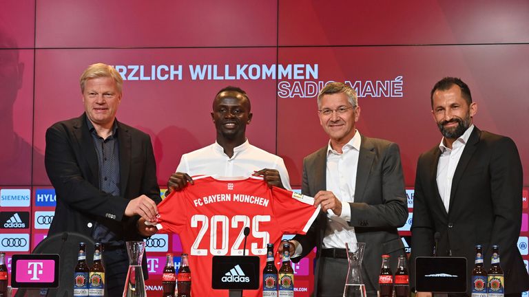 Mane will start a new challenge next season with Bayern Munich.
