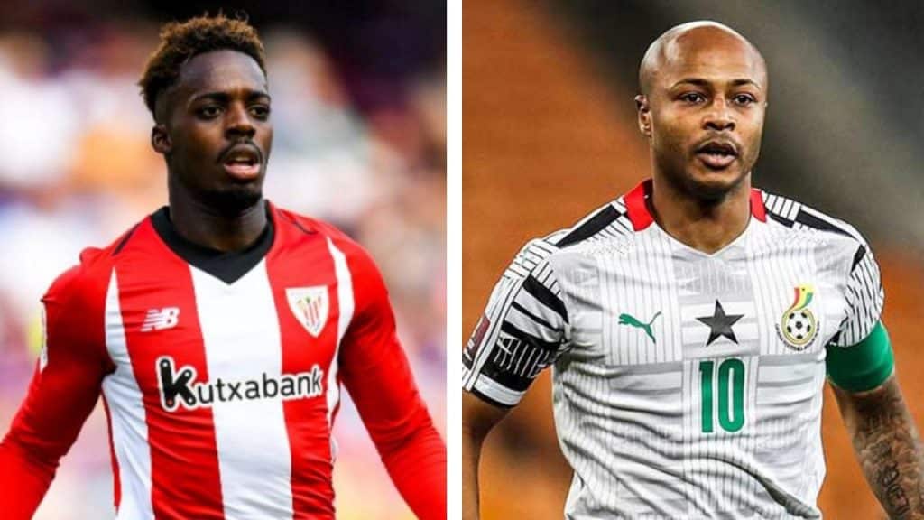 Inaki Williams Ghana Andre Ayew