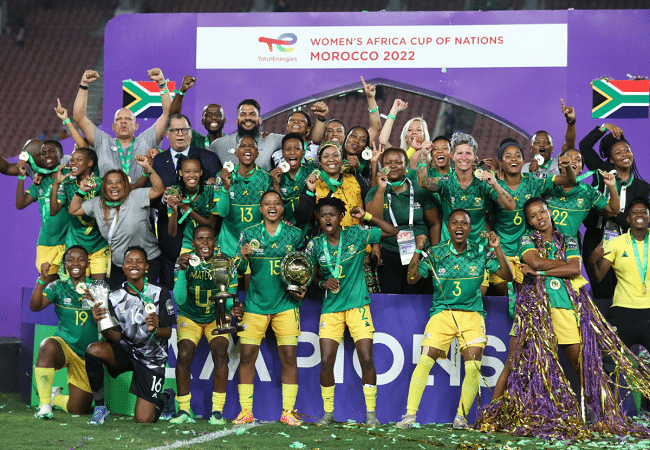 Banyana To Celebrate Wafcon Triumph With President Ramaphosa