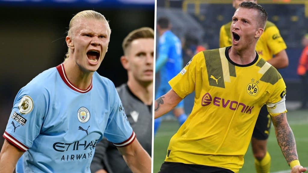 Manchester City vs Borussia Dortmund