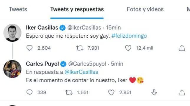 The much talked-about Casillas and Puyol tweets.