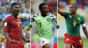 African goalscorers in World Cup history
