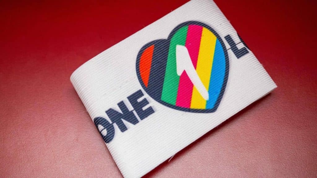 World Cup 2022 One Love armband