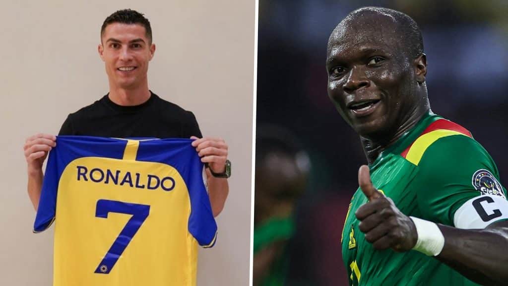 Vincent Aboubakar Cristiano Ronaldo