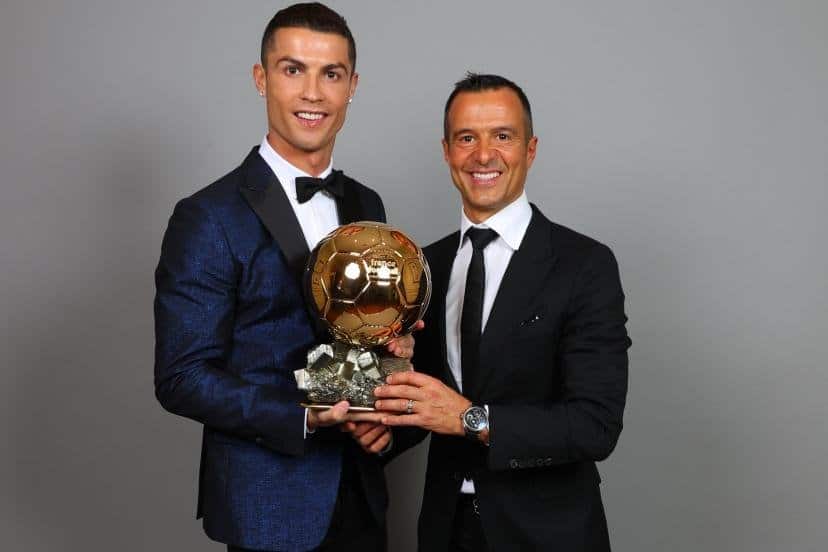 Cristiano Ronaldo and Jorge Mendes are no longer collaborating.