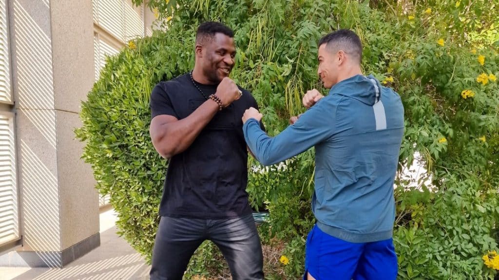 Cristiano Ronaldo Francis Ngannou