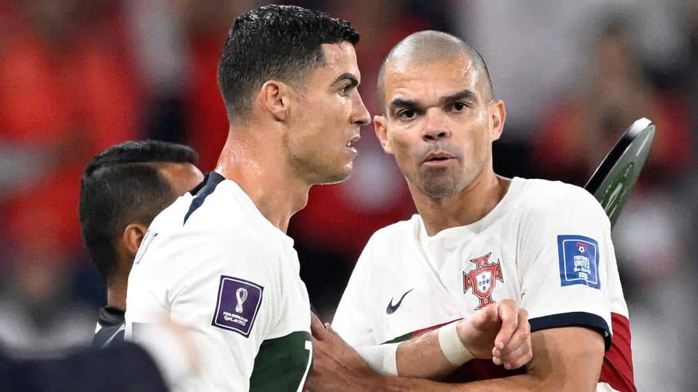 Cristiano Ronaldo Pepe