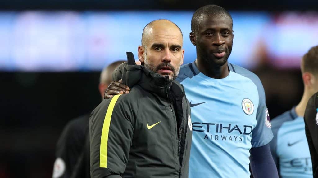 Guardiola handed Yaya Toure only one start during the whole 2017/18 Premier League campaign.