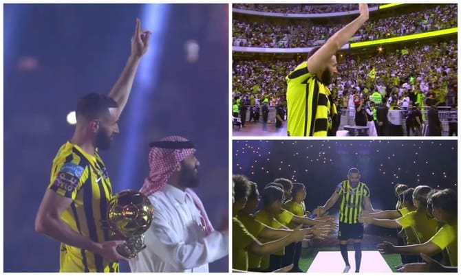 Benzema Al-Ittihad presentation