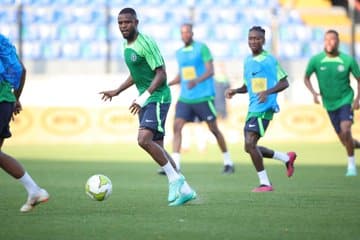 Super Eagles training session