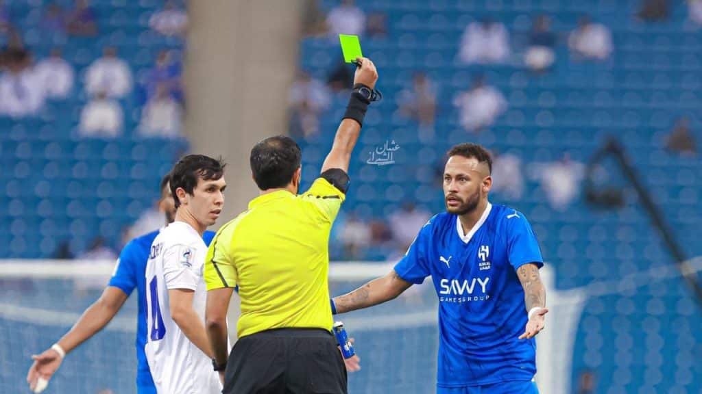 Brazil star Neymar Jr who made his AFC Champions league debut with Al-Hilal against Navbahor (1-1) on Monday night had a game to forget as he was not all at his best.