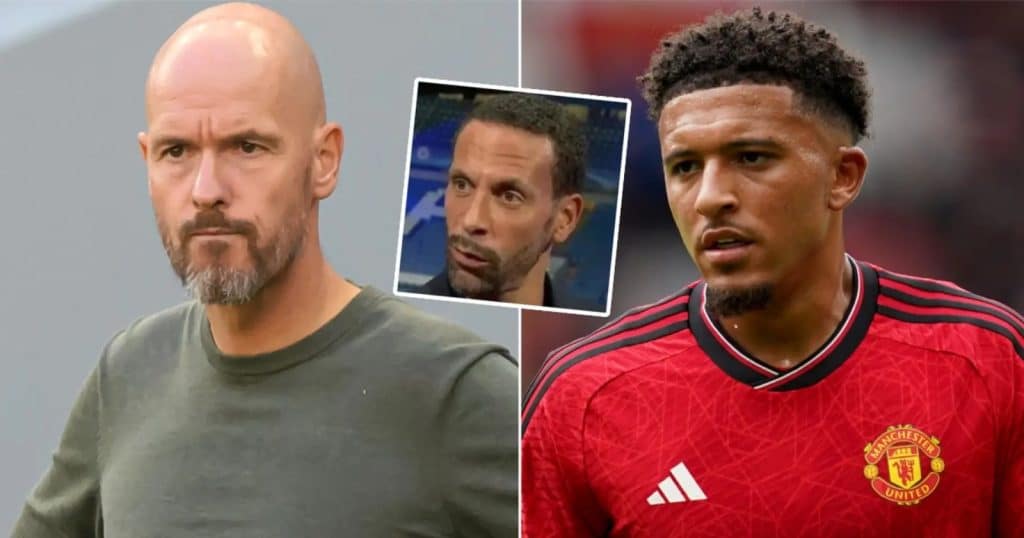 Ten Hag Sancho Rio Ferdinand