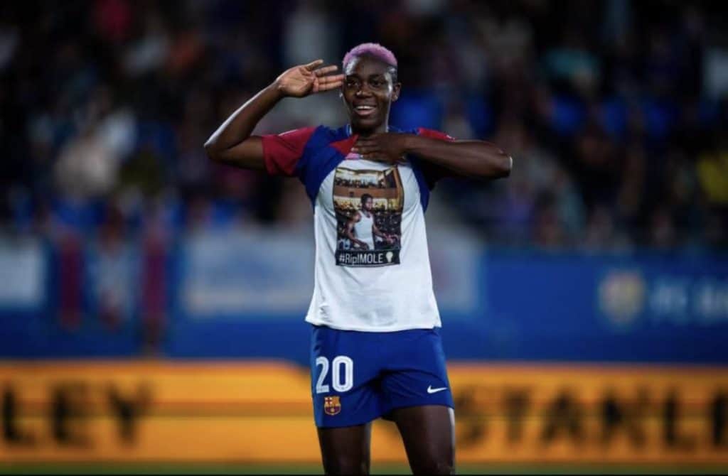 La azulgrana Asisat Oshoala gana el Balón de Oro africano - El Periódico