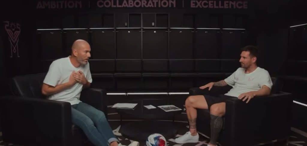 Former Real Madrid head coach Zinedine Zidane sat down with Lionel Messi in an iconic Adidas interview and both shared compliments to each other with the French manager hailing the Inter Miami captain as the number one in football.