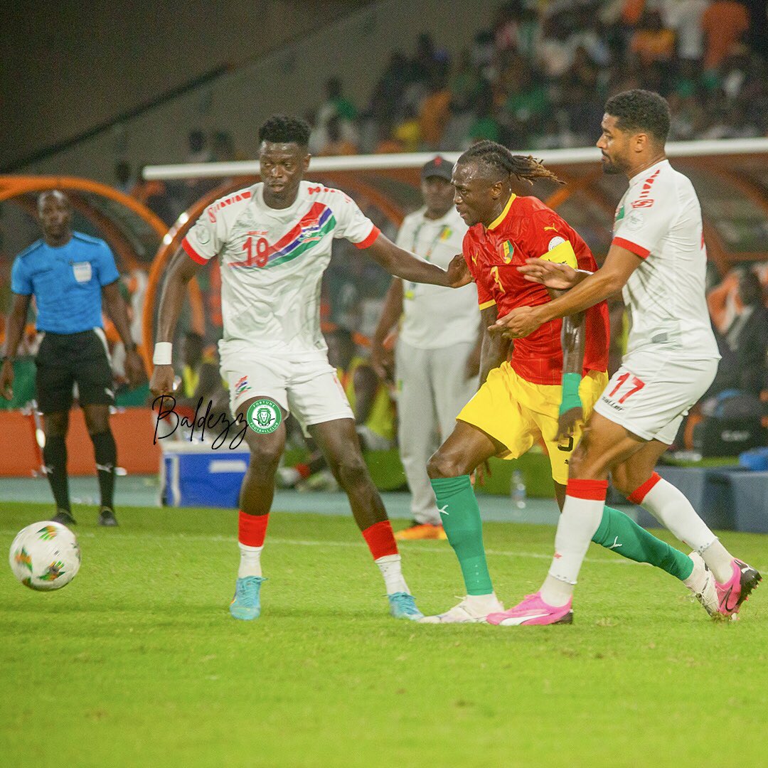 AFCON 2023: Guinea Beat Gambia To Move Second