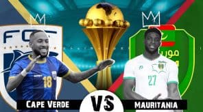 AFCON 2023 Cape Verde vs Mauritania confirmed lineup