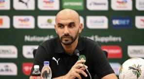 AFCON 2023 Walid Regragui reacts following Chancel Mbemba's comments