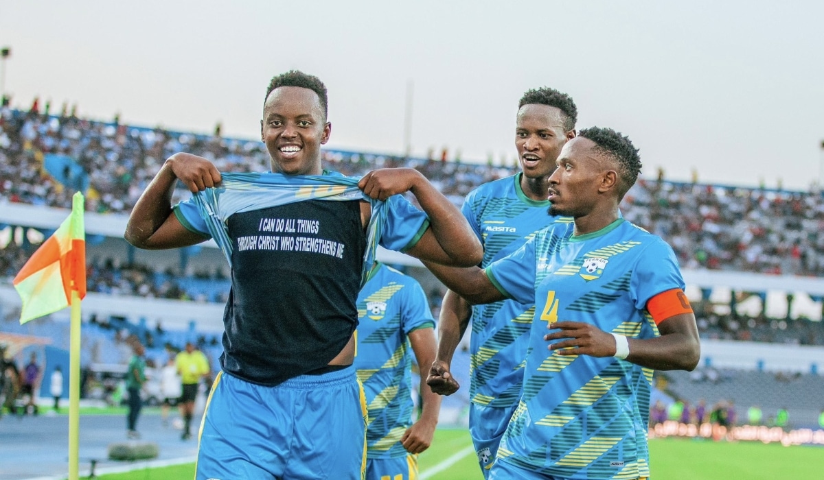 Rwanda Forward Nshuti Fired Up for Clash with Nigeria