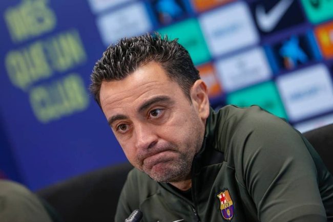 Xavi Hernandez declares war on FC Barcelona