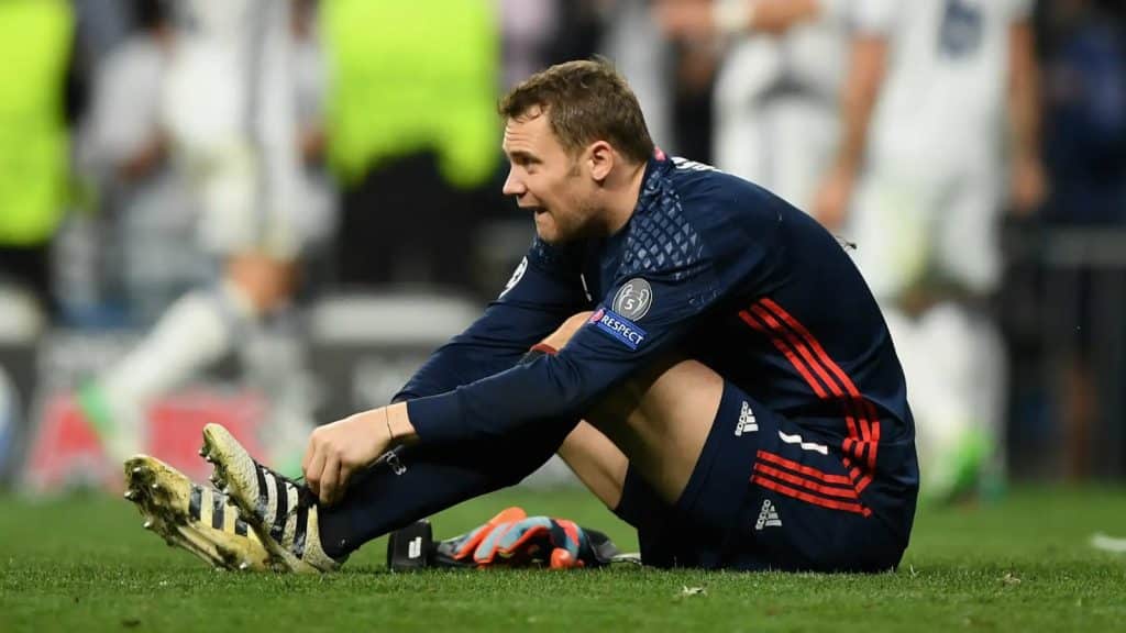 Bayern Munich end of season for Manuel Neuer