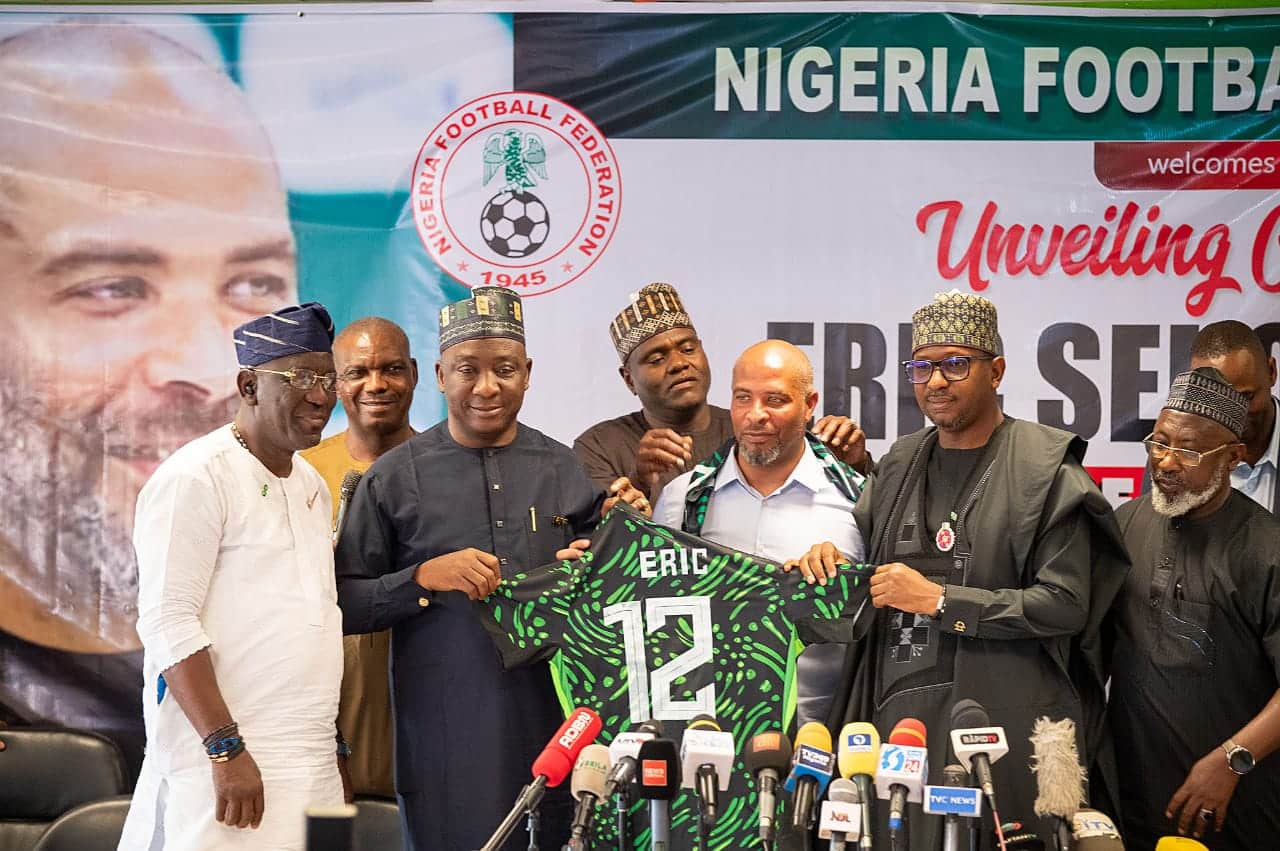 NFF Unveils Eric Chelle As Super Eagles Head Coach