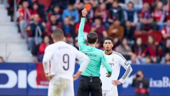 UEFA announces the dismissal of Osasuna-Real Madrid referee