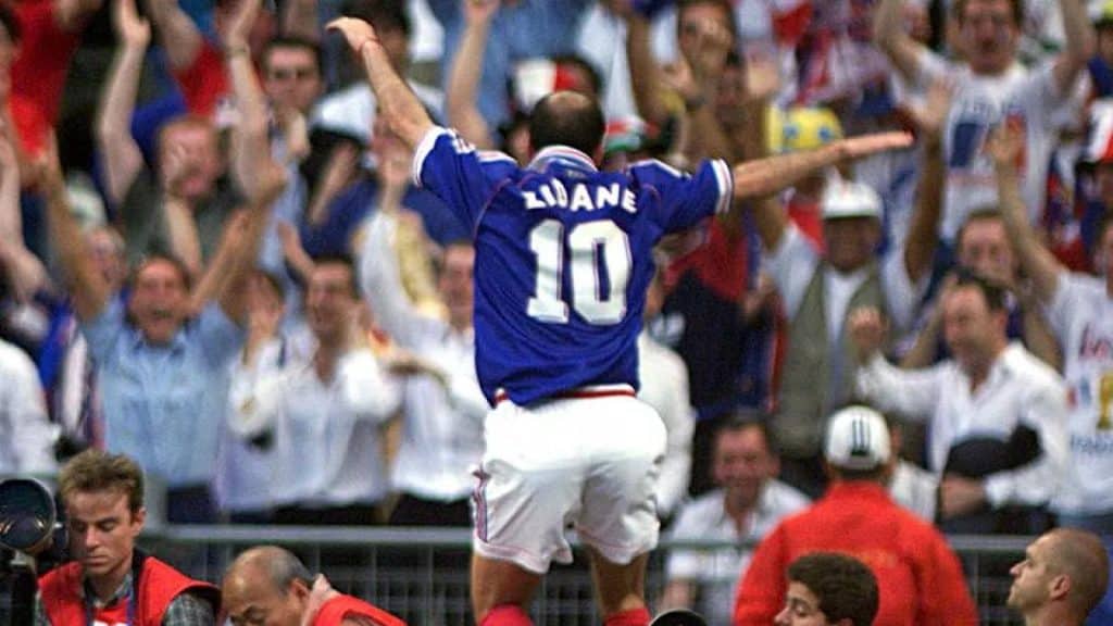 A Zidane jersey from 1998 fetches a small fortune at auction