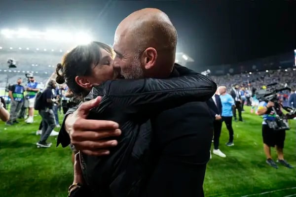 Pep Guardiola and Cristina Serra give love another shot