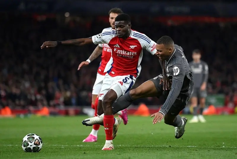 Thomas Partey Shines in Arsenal's Clash Against Real Madrid - Africa Top  Sports