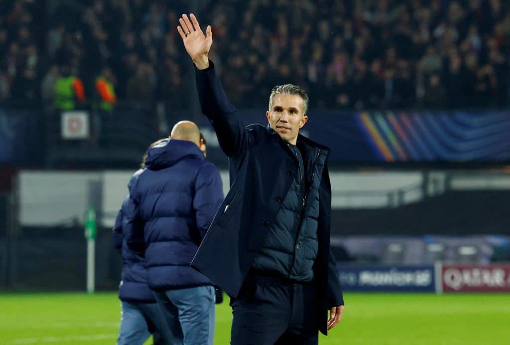 Feyenoord eyes Champions League under rising coach van Persie