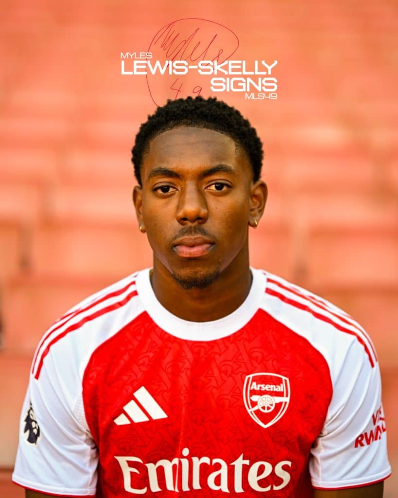 Myles Lewis-Skelly signs new contract extension at Arsenal